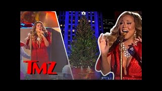 Isolated Audio From Mariah Carey’s Live Performance  TMZ [upl. by Nohshan190]