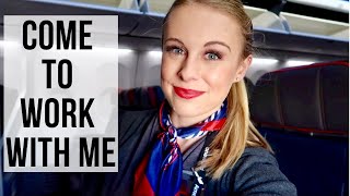 A Day in the Life of a Flight Attendant [upl. by Charlean]