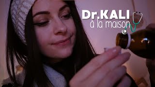 ASMR FRANCAIS ⚪️ SOS Medecin 😷 Dr Kali te rend visite [upl. by Arracat]