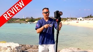 Manfrotto MVM500A Fluid head monopod review [upl. by Armillda]