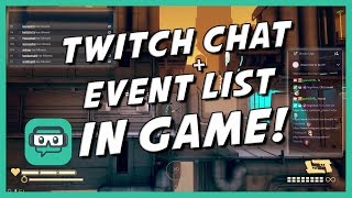 How to view TWITCH CHAT IN GAME  one monitor setup Streamlabs Game Overlay [upl. by Litnahs]