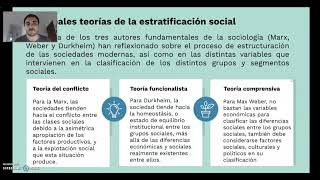 Sociología Estructura y estratificación social [upl. by Abehsile]