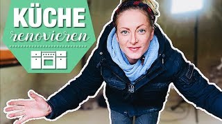 Küche im Bauernhaus sanieren  Altes HAUS VLOG [upl. by Laeahcim919]