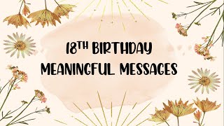 BIRTHDAY MEANINGFUL MESSAGES  BIRTHDAY WISHES [upl. by Karilynn182]