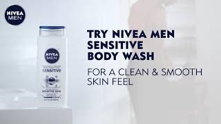 NIVEA MEN  Sensitive Body Wash [upl. by Nauqram]