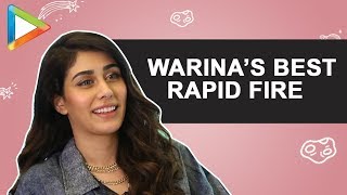 WOW Warina Hussain’s SURPRISING amp IMPRESSIVE Performance in this HINDI Quiz  Rapid Fire [upl. by Ahseyn496]