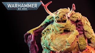 SPOOKY Great Unclean One Warhammer 40k [upl. by Armallas]