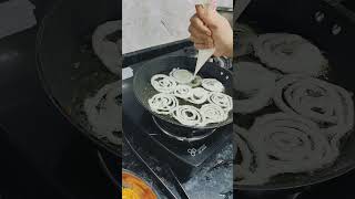 food cooking jalebi recipe trending trendingshorts [upl. by Anerom]