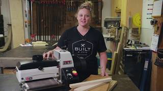 JET 1020 Benchtop Drum Sander [upl. by Econah]