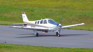 G36 Beechcraft Bonanza Takeoff 4K Video [upl. by Einnek]