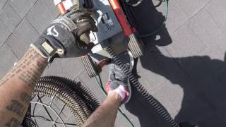 How To Clear A Sewer Main From A Roof Vent  Phoenix AZ [upl. by Lazaro]