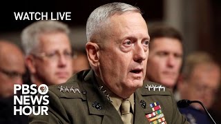 WATCH LIVE James Mattis confirmation hearing [upl. by Goraud738]