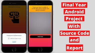 Online Voting System  Final Year Android Project With Source Code and Report  Database Setup [upl. by Arbua60]