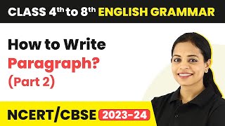 How to Write Paragraph Part 2  Paragraph Examples Samples  Class 5  8 English Grammar [upl. by Aienahs]