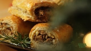 How to make Vegetarian Sausage Rolls [upl. by Snehpets]