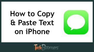 How to Copy and Paste Text on iPhone [upl. by Sibylle68]