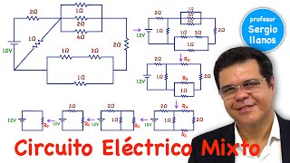 Circuito ElÃ©ctrico Mixto Complejo [upl. by Josie]