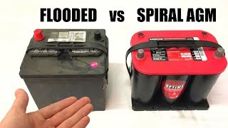 What Type Of Car Battery Should You Use Flooded vs AGM [upl. by Watts]