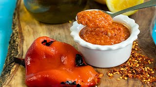 Easy Homeade Harissa Sauce ready in 5 mins [upl. by Rebecca799]