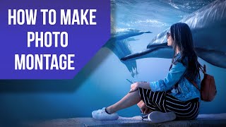 📷How to Make a Photo Montage The Easy Way No Special Skills Needed [upl. by Lletnahc]