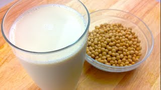 How to make SOY MILK [upl. by Loesceke965]