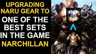 How to upgrade Naru gear to Narchillan gear  Black Desert Online Gameplay [upl. by Enylhsa]