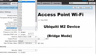 How to configure Nanostation M2 as Accesspoint Ap  Technical Hakim [upl. by Forester]