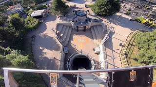 Oblivion HD 2018 Front Seat POV  Alton Towers Resort [upl. by Ahsikyw]