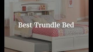 Best Trundle Bed  2020 [upl. by Akimit]