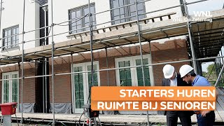 Gat in de woningmarkt senioren verhuren ongebruikte woonruimte aan starters [upl. by Nived]