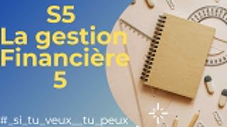 S5  La gestion financière 5  les critères du choix dinvestissement en avenir aléatoire et risqué [upl. by Ecirtap]