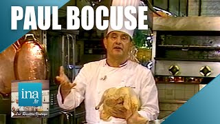 Recette  La dinde de Noël par Paul Bocuse  Archive INA [upl. by Hpotsirhc]