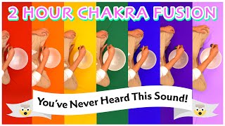 All 7 Chakra Frequencies In Synchronicity  Layered Crystal Singing Bowl Sound Bath [upl. by Neryt319]