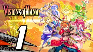 Visions of Mana  Gameplay Walkthrough Part 1 PS5 Full Game  No Commentary [upl. by Cirted550]