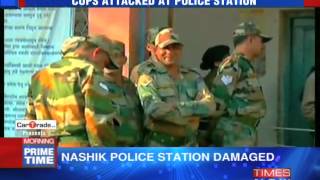 Army Jawans Attacked Police Personnel [upl. by Moss]