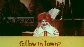 McDonalds Ronald McDonald Jingle 1975 [upl. by Akemak]