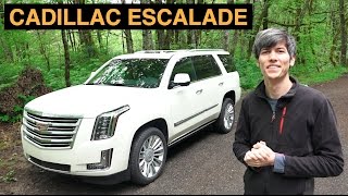 2015 Cadillac Escalade Platinum  Review amp Test Drive [upl. by Kawai471]