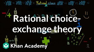 Rational choiceexchange theory  Society and Culture  MCAT  Khan Academy [upl. by Skutchan392]