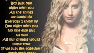 Ashley Tisdale He said she said LYRICS [upl. by Suoinuj]