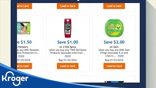 How To Digital Coupons  DIY amp How To  Kroger [upl. by Fates]