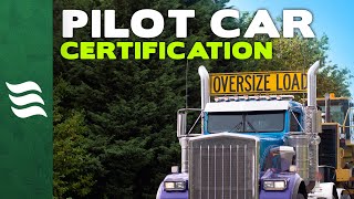 Become a Certified Pilot Car Operator Online Oversize Load Escort Vehicle Training [upl. by Atiuqal]