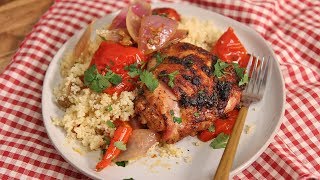 Harissa Roasted Chicken Recipe  Ep 1339 [upl. by Serrell]