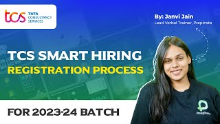 TCS Smart Hiring Registration Process 2023 and 2024 Batch [upl. by Irrab432]