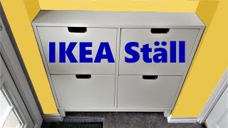 Ikea Stall shoe cabinet assembly [upl. by Enad]