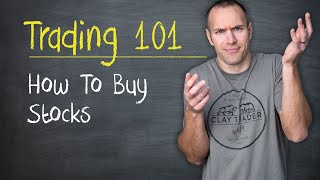 Trading 101 How to Buy Stocks [upl. by Yniattirb]