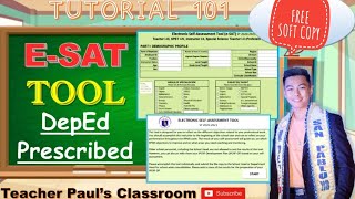 ESAT 2022 DepEd  Electronic Self Assessment Tool  FREE SOFT COPY [upl. by Salisbarry]