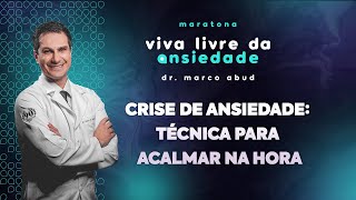 CRISE DE ANSIEDADE técnica para acalmar na hora [upl. by Sidras707]