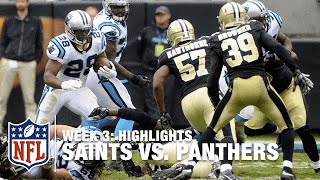 Saints vs Panthers  Week 3 Highlights  NFL [upl. by Saire955]