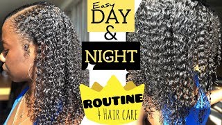 7 DAYS In My High Porosity Fine Hair  Day amp Night Routine [upl. by Ranice]