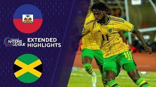 Haiti vs Jamaica Extended Highlights  CONCACAF Nations League  CBS Sports Golazo [upl. by Carmita216]